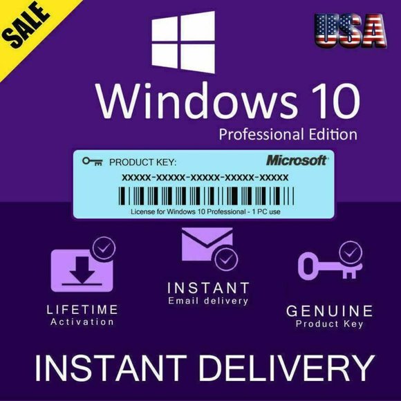 Microsoft Windows 10 Pro Key Instant Delivrey - Picture 3 of 5
